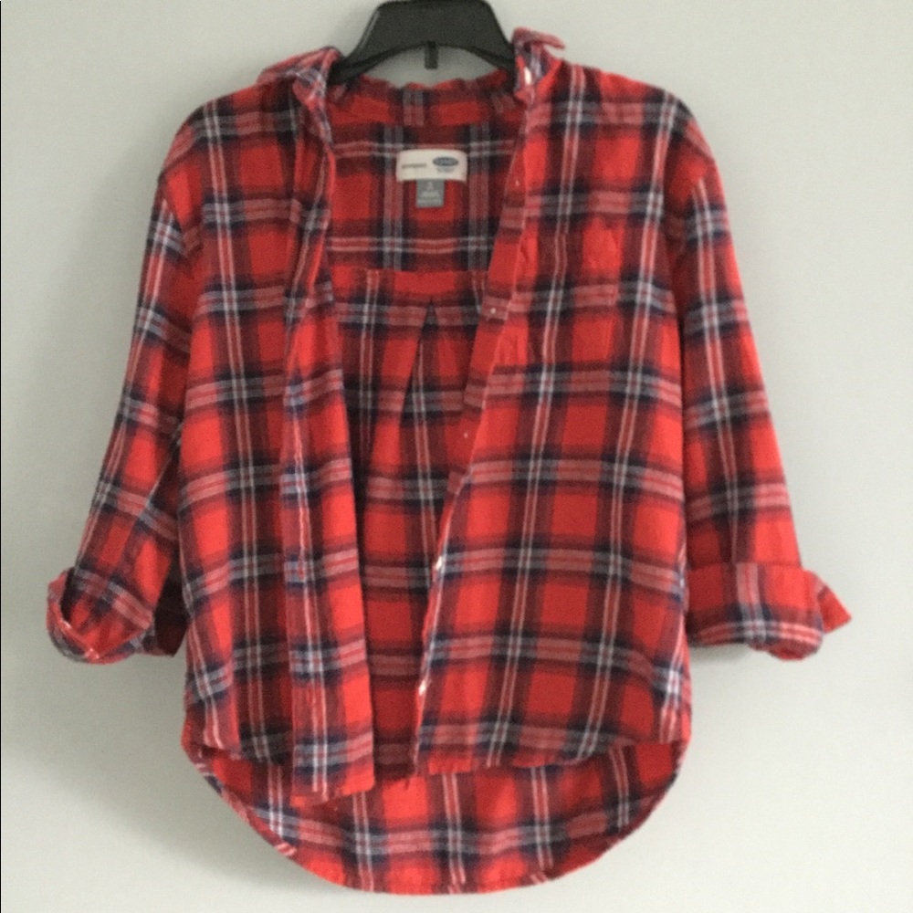 Great condition, red flannel